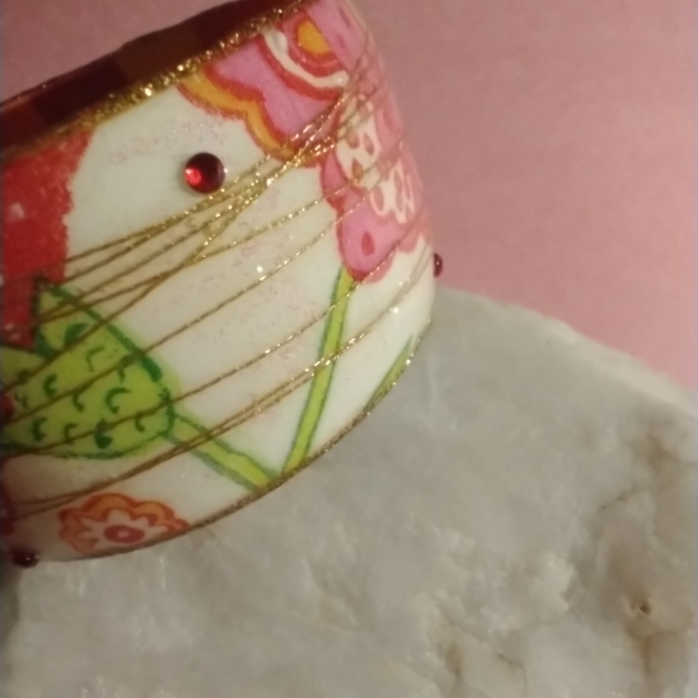 Bracelet Bangle NWOT Decorative Artistic style - Picture 12 of 13